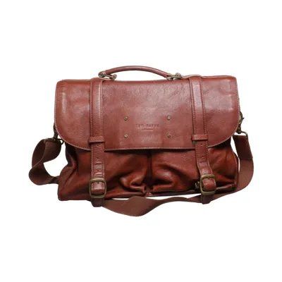 Mappe (Brun) fra Ted Baker Bomuld, Læder