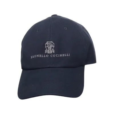Casquette de baseball (Bleu) de Brunello Cucinelli Coton