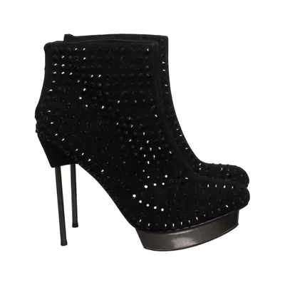 Heeled boots (Black) from Friis & Company