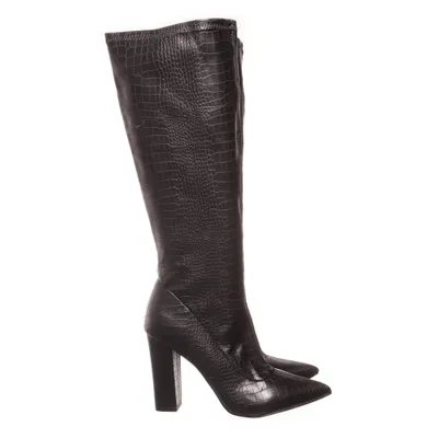 Boots (Black) from NLY Shoes Faux leather