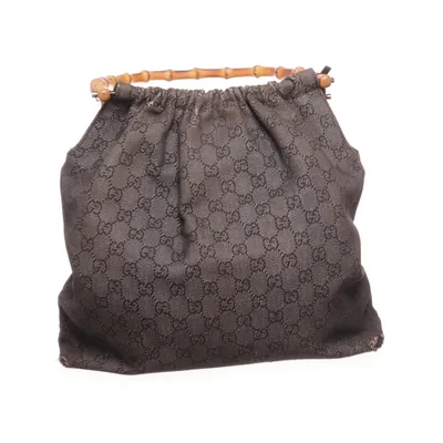 Handtas (Bamboo Frame Satchel Cloth Handbag) van Gucci