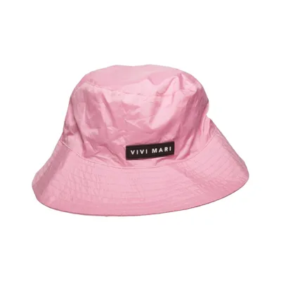 Bøllehat (Pink) fra Vivi Mari Bomuld, Genanvendt polyester
