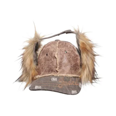 Trapper hat (Brown, Beige) from Jaded London Cotton, Polyester, Polyurethane