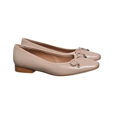 Ballet flats (Monica) from Flattered Leather