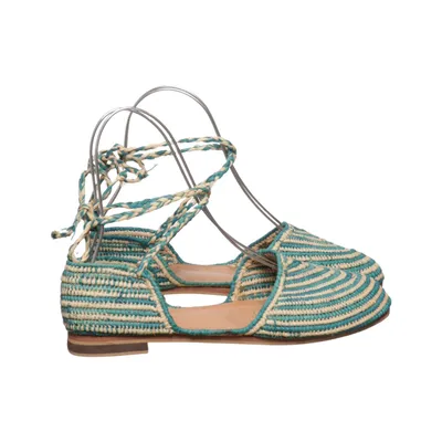 Sandaler (Turkos, Beige)