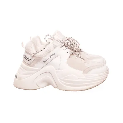 Sneakers (Wit) van Naked Wolfe Leer