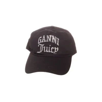 Baseballkasket (Sort) fra Ganni x Juicy Couture Økologisk bomuld