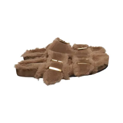 Tofflor (Brun) från Zara Skinn, Polyester