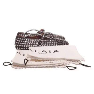 Ballerina's (Zwart, Zilver) van Alaïa Leer