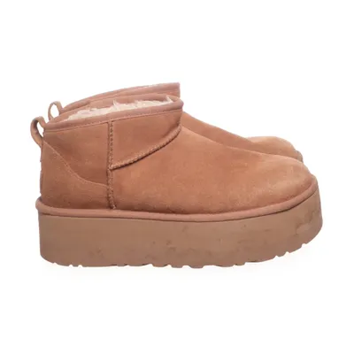 Ankelstøvler (Classic Ultra Mini Platform) fra UGG Ruskind