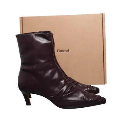 Bottes à talons (Minna) de Flattered Cuir