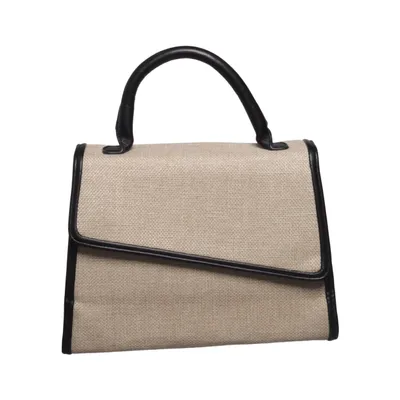 Handväska (Beige, Svart)
