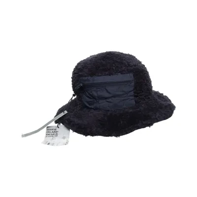 Buckethatt (Blå) från River Island Akryl, Bomull, Polyester