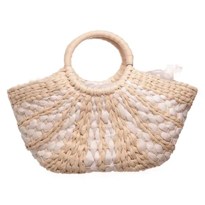 Strandväska (Beige, Vit) från NLY Accessories