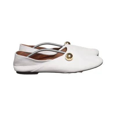 Ballerinaskor (Vit) från Flattered Skinn