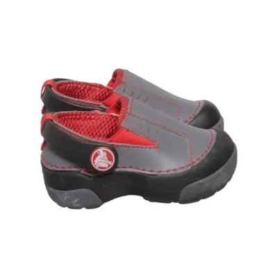 Baby booties (Gray, Red, Black) from Crocs Polyurethane