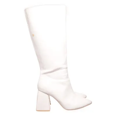 Støvler (Hvid) fra NLY Shoes Kunstlæder