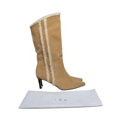 Stövletter (Beige) från IRO Mocka