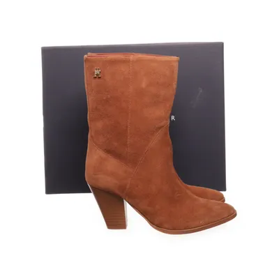Stövletter (Mid Cowboy Heel Suede) från Tommy Hilfiger Mocka