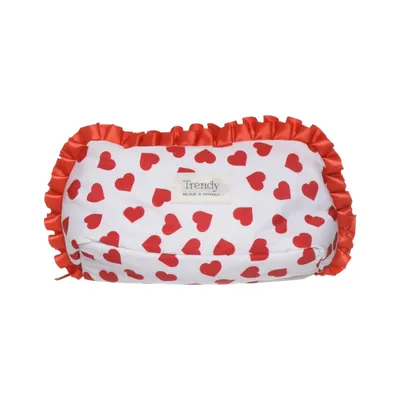 Toilettas (Wit, Rood) van Trendy
