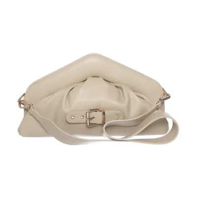 Schoudertas (Beige) van MH x WEAT Imitatieleer