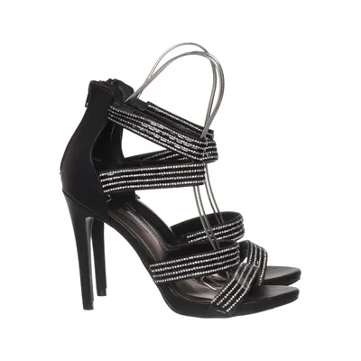 High heel sandals (Black) from Anne Michelle