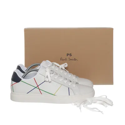 Baskets (Blanc, Multicolore) de Paul Smith Cuir