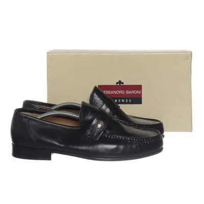 Mocassins (Noir) de Alessandro Baroni Cuir