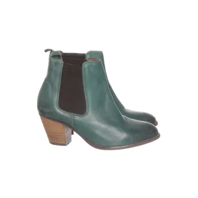 Heeled boots (Green) from Bluebox Leather