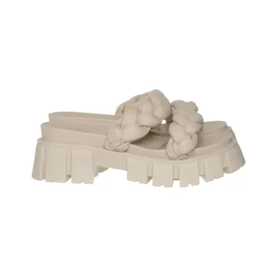 Sandalen (Beige) van Biondini Leer