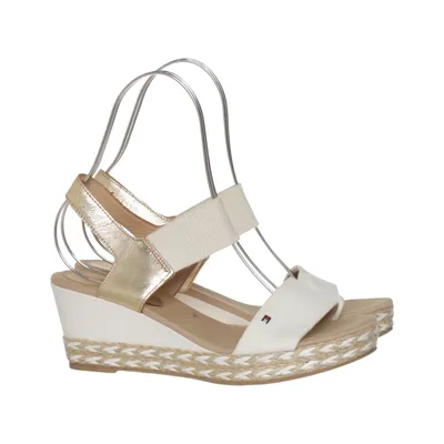 Sleehakken (Wit, Goud) van Tommy Hilfiger Leer