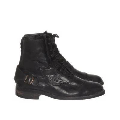 Bottes à lacets (Noir) de Belstaff