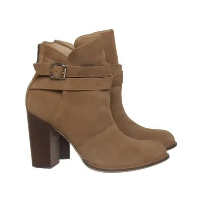 Heeled boots (Beige) from Chinese Laundry Leather