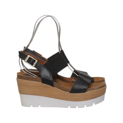 Chaussure compensées (Noir, Marron) de Yokono
