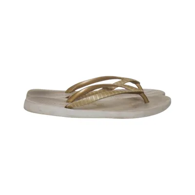 Tongs (Beige, Or) de Grendene