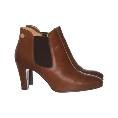 Bottes à talons (Marron) de Novita Cuir