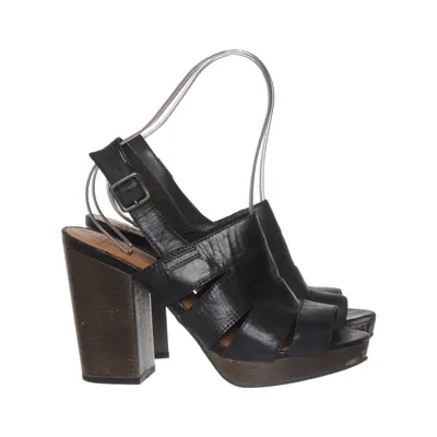 High heel sandals (Black) from Vagabond Leather