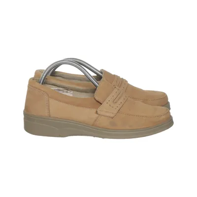 Loafers (Beige) från Ambre Skinn
