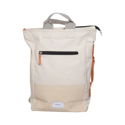 Rygsæk (Beige, Orange) fra Sandqvist