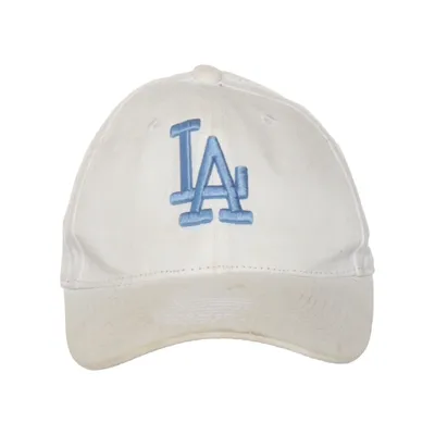 Baseballkeps (Vit, Blå) från Los Angeles Bomull