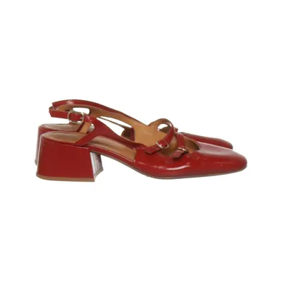 Sandaletten (Rot) von Les Souliers Sézane Leder