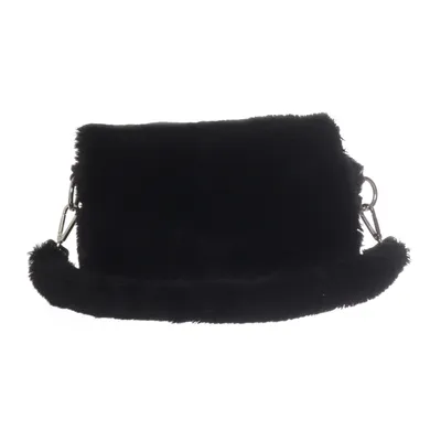 Handväska (Svart) från Topshop Pälsimitation, Polyester