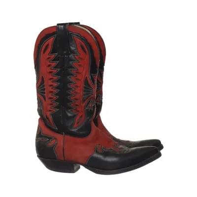 Cowboyboots (Svart, Röd) från Buffalo