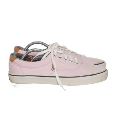 Tygskor (Rosa) från Polo Ralph Lauren Bomull, Skinn