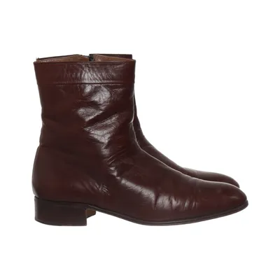 Ankle boots (Brown) from Santoni Leather