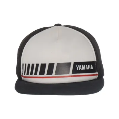 Casquette de camionneur (Noir, Blanc, Rouge) de Yamaha Polyester