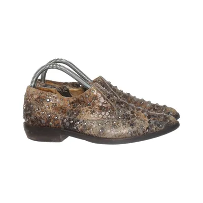 Chaussures d'été en toile (Marron, Multicolore) de Jimmy Choo for H&M Cuir