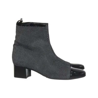 Stiefeletten (Schwarz, Weiß) von Lavorazione Artigiana Leder