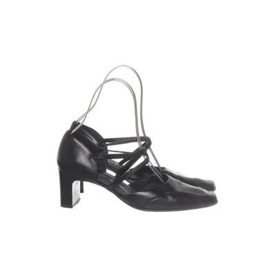 High heels (Black) from Oscania Leather