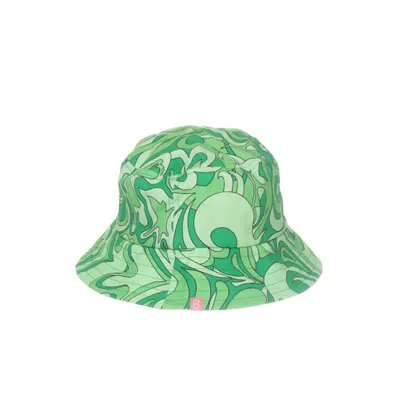 Buckethatt (Grön) från Bk Bomull